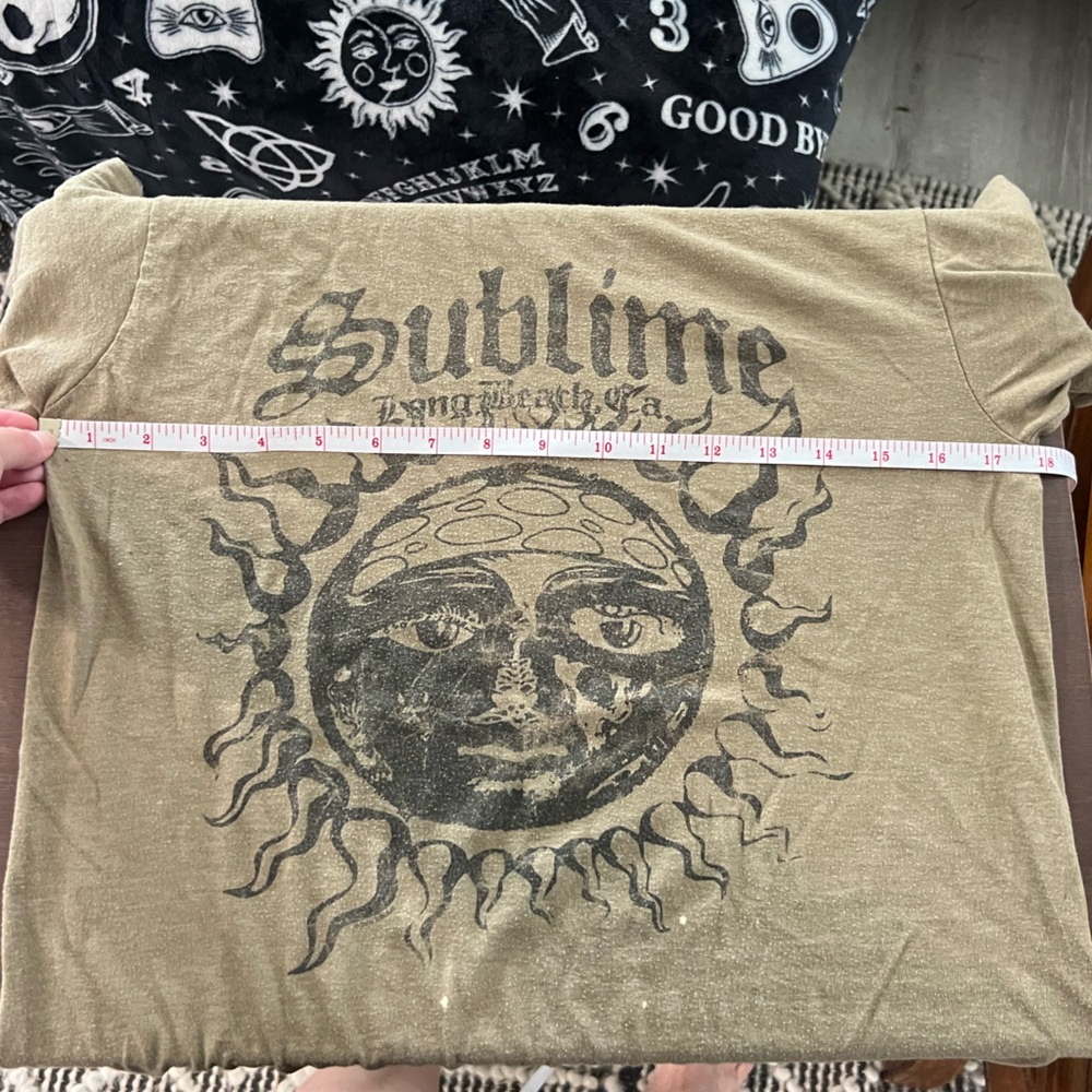 Sublime Olive Green Band Tee Shirt - vintage - Picture 5 of 5